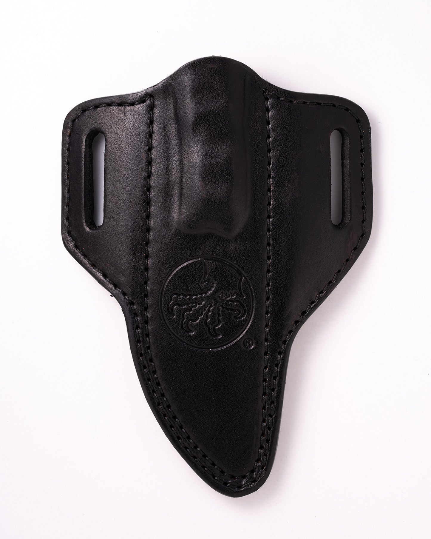 Akris Stonewash Standard G-10 Dark Earth with Black Leather Sheath (95-10DE-2)