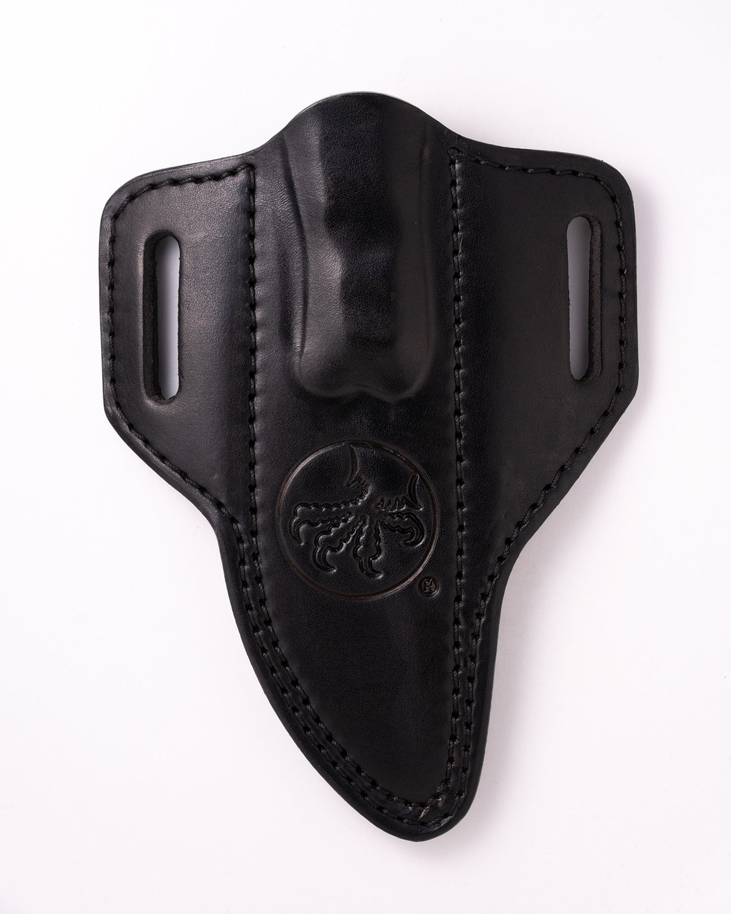 Akris Stonewash Standard G-10 Ember with Black Leather Sheath (95-10EM-2)