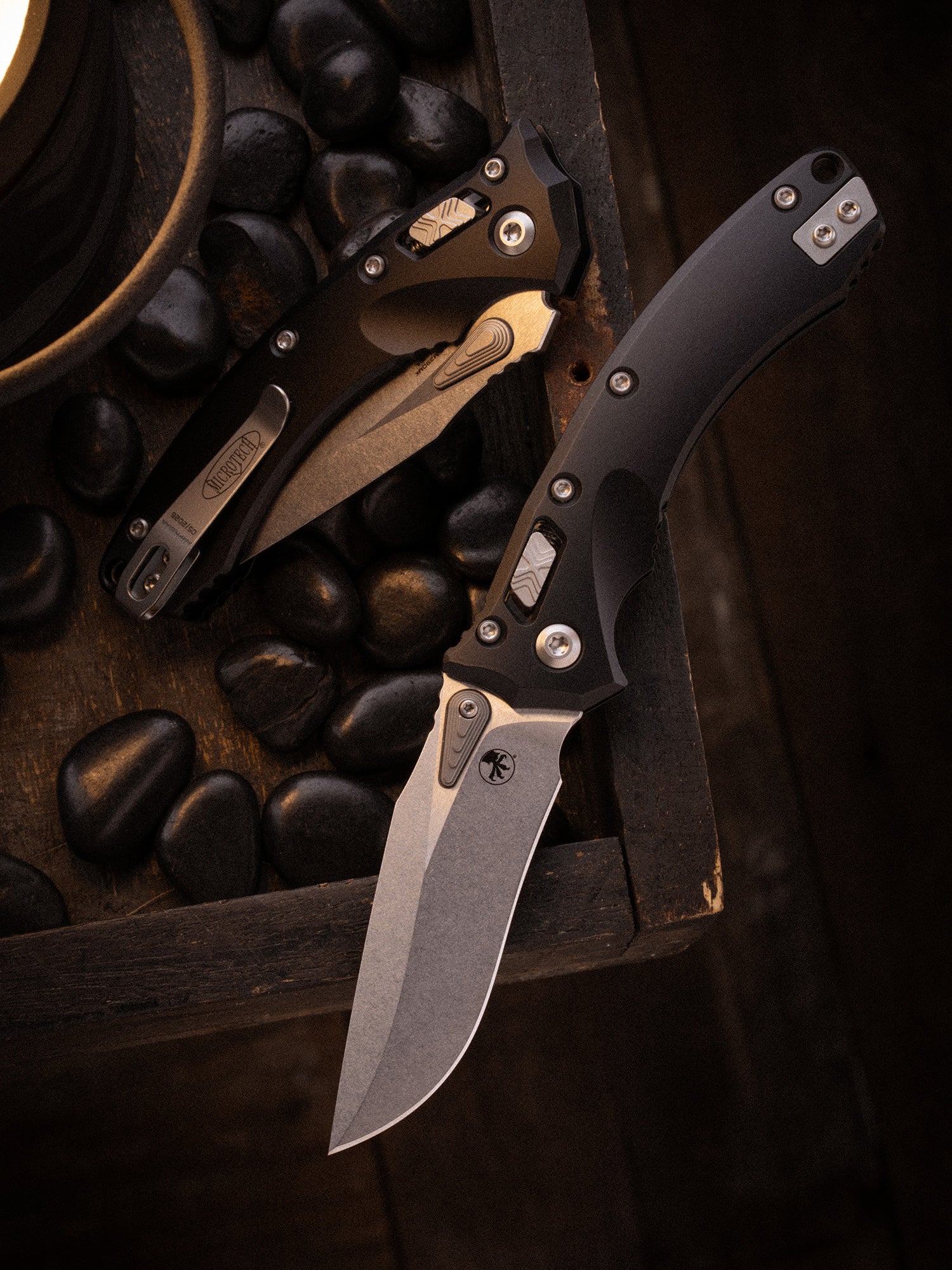 クロロ ラミカ Amphibian® Mini RAM-LOK® Stonewash Standard Slab Aluminum Black