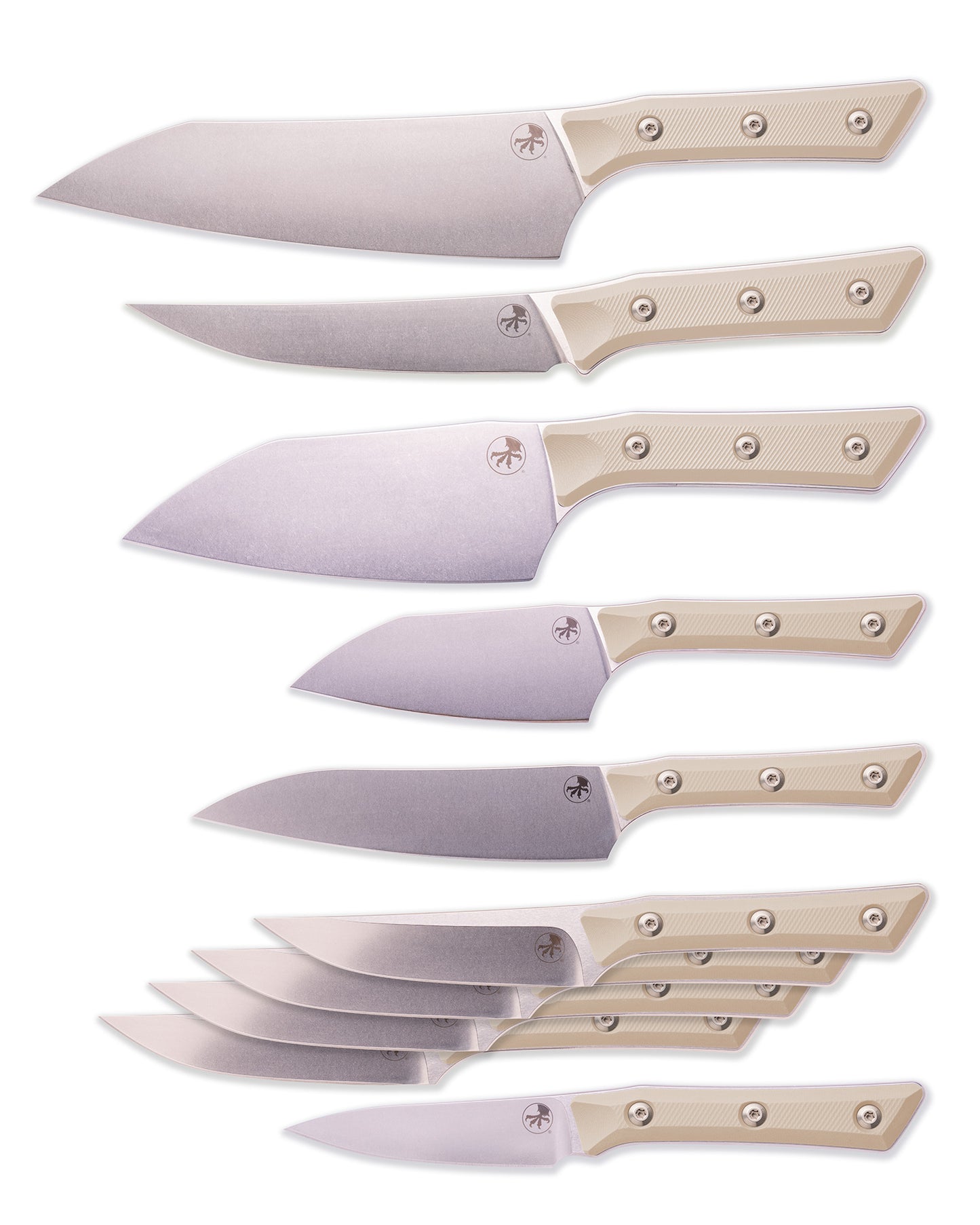 Full Culinary Set - Stonewash Standard Ivory G-10 (3700-10SETIV)