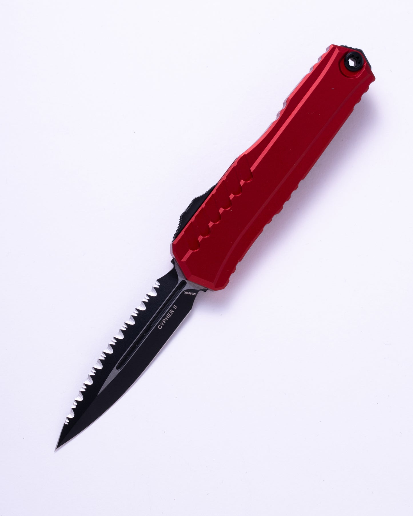 CYPHER II D/E BLACK FULL SERRATE RED (1242-3RD) FACTORY SECOND