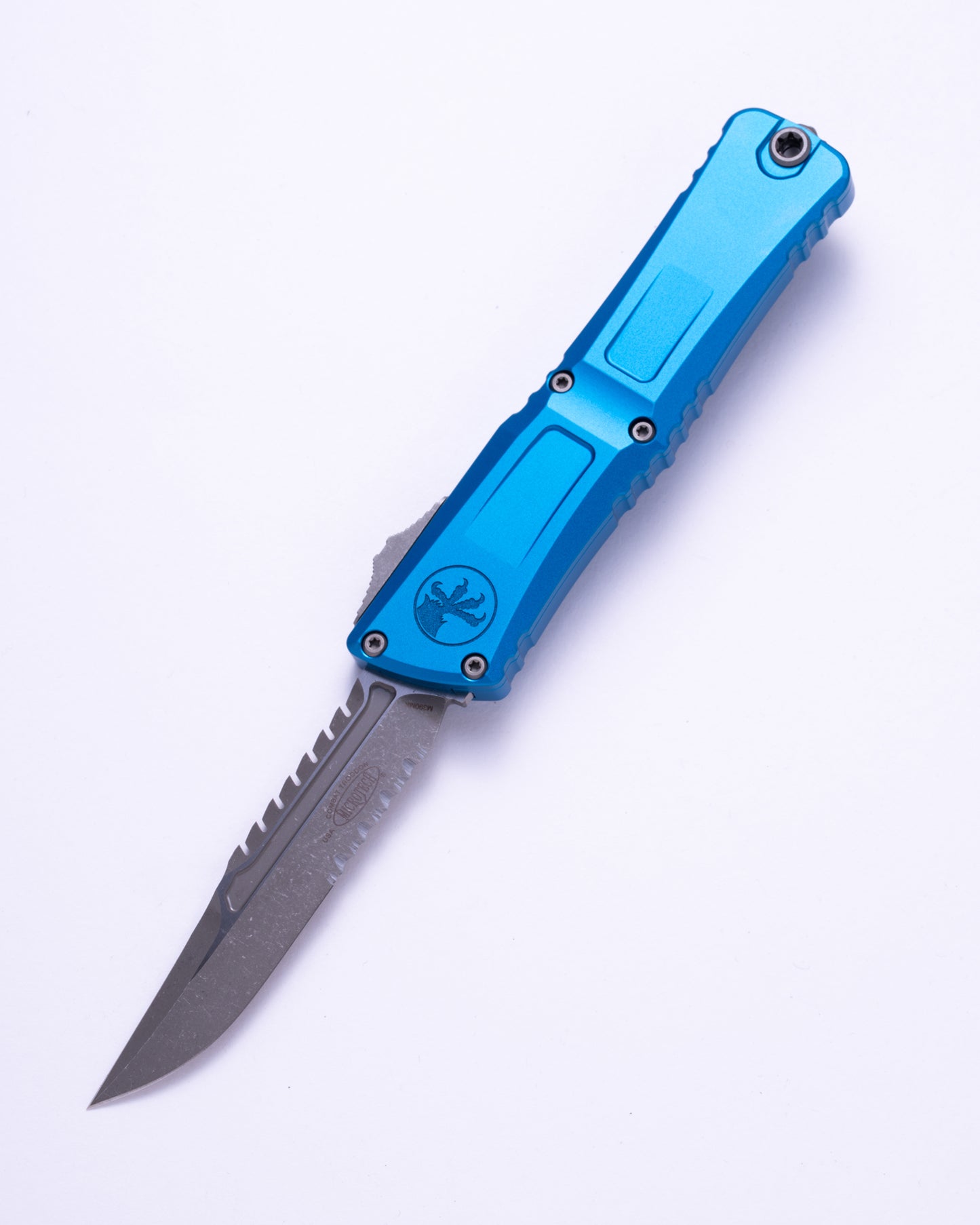 COMBAT TROODON GEN III INTERCEPTOR APOCALYPTIC PART SERRATE BLUE SIGNATURE SERIES (1217-11APBLS) FACTORY SECOND