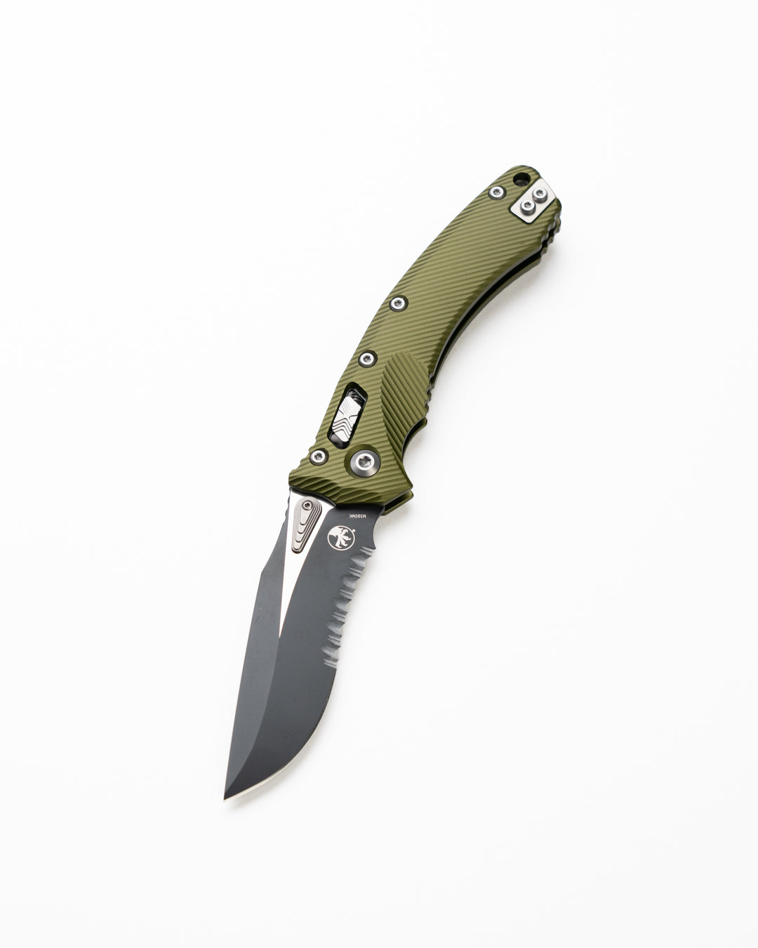 Amphibian® - RAM-LOK™ S/E Fluted OD Green Apocalyptic® Partial Serrated (137RL-11APFLOD)