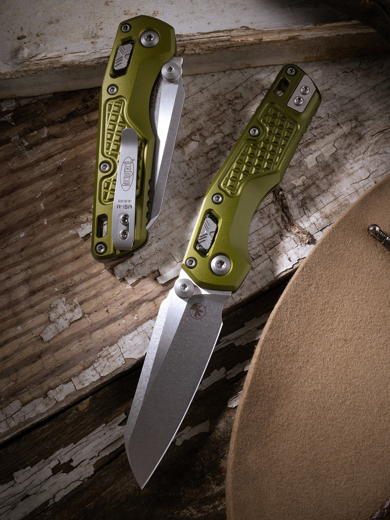 MSI™ MINI S/E STONEWASH STANDARD FRAG ALUMINIUM OD GREEN (210M