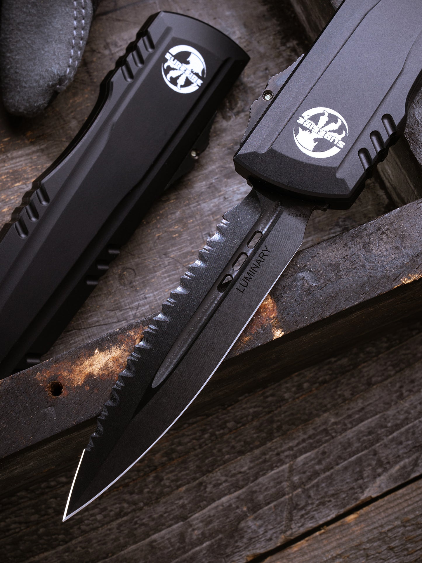 LUMINARY D/E FULL SERRATE DLC SHADOW SIGNATURE SERIES (1270-3DLCTSH)