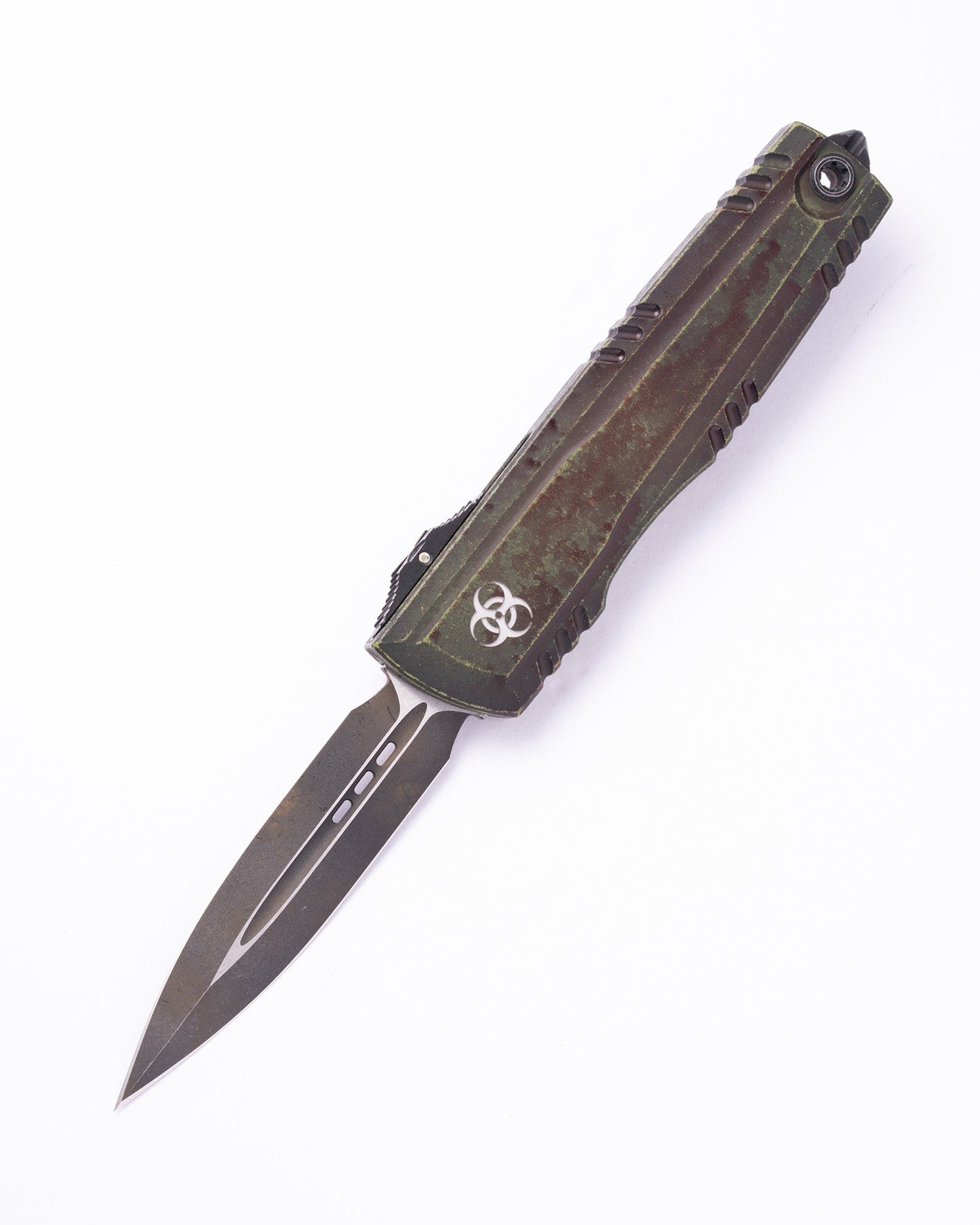 LUMINARY ZBP D/E OUTBREAK SIGNATURE SERIES DEEP ENGRAVED STANDARD TITANIUM BUTTON INSERT (1270-1OBDS) FACTORY SECOND