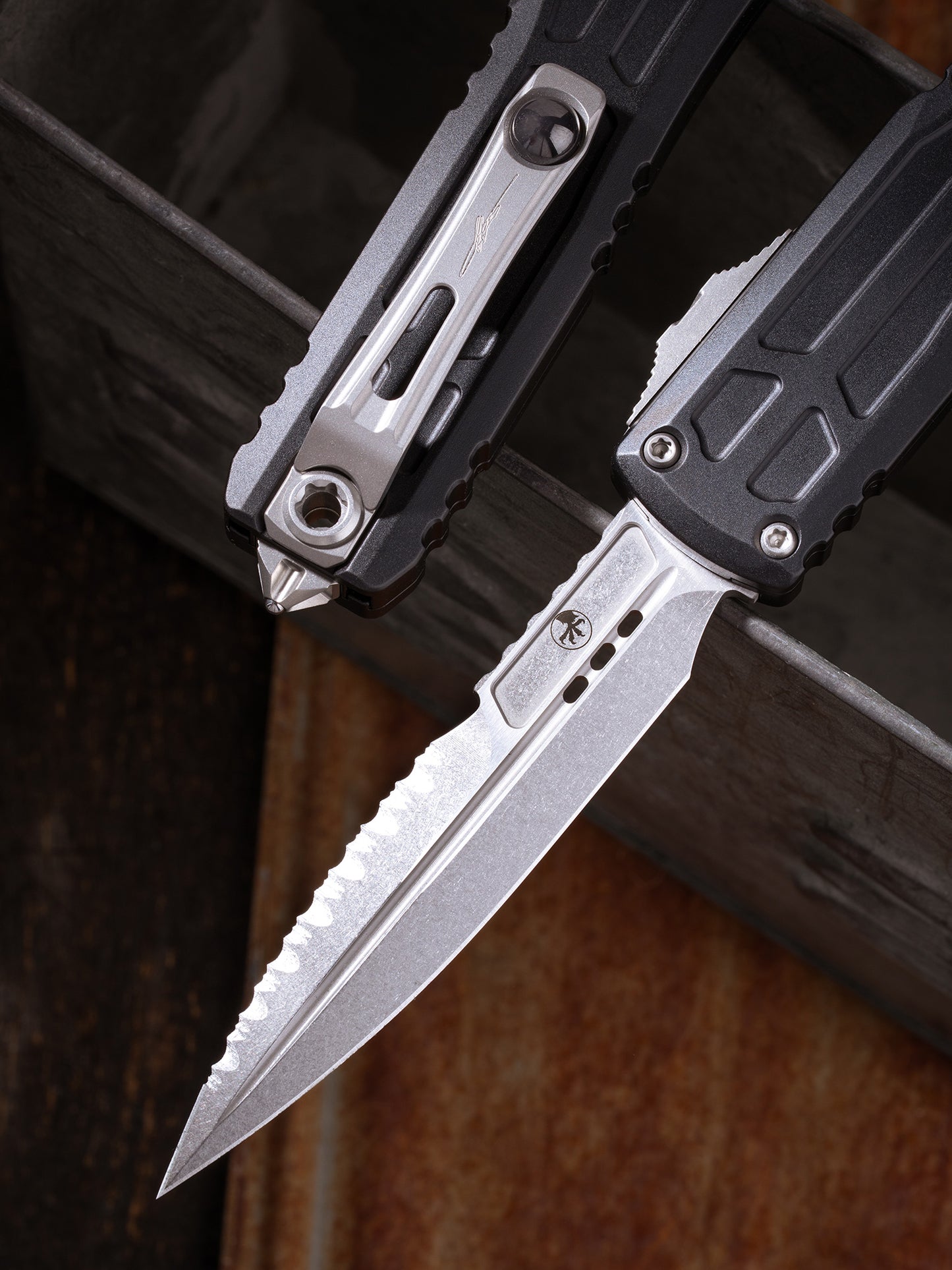 ULTRATECH EX-ZBP BAYONET SIGNATURE SERIES STONEWASH FULL SERRATED (1120EX-12S)