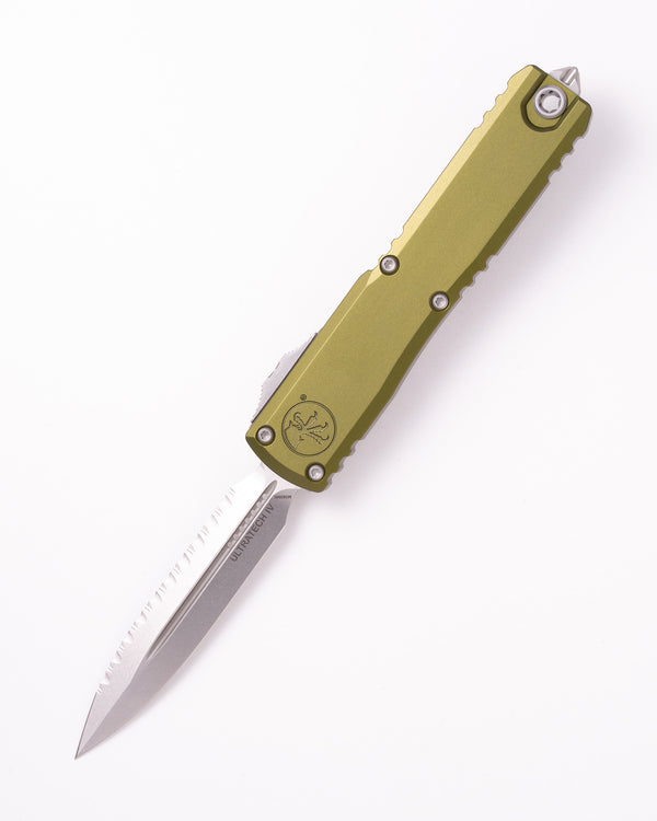 ULTRATECH GEN IV D/E STONEWASH FULL SERRATE OD GREEN (11224-12OD)