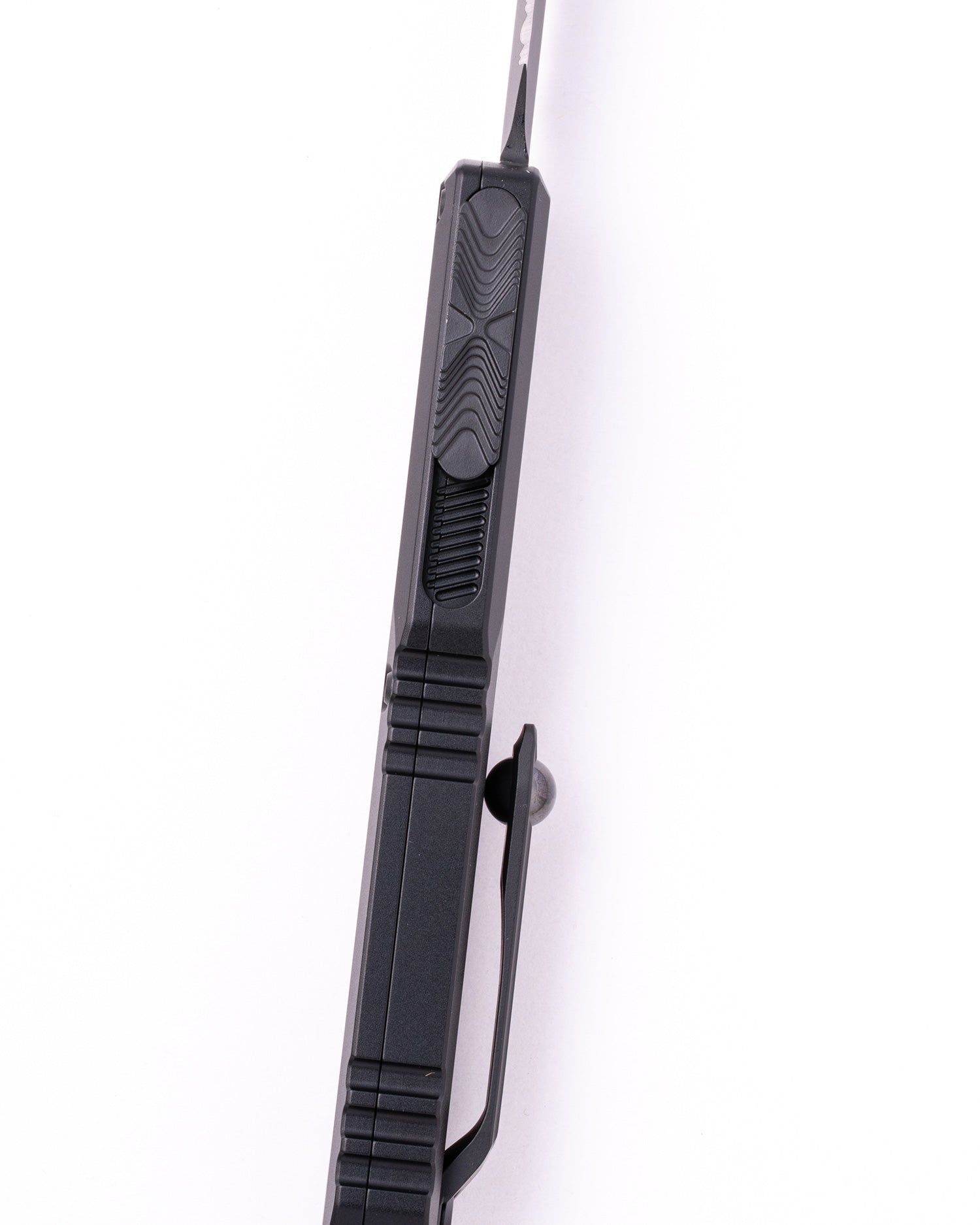 ULTRATECH® GEN IV D/E PARTIAL SERRATED BLACK TACTICAL (11224-2T