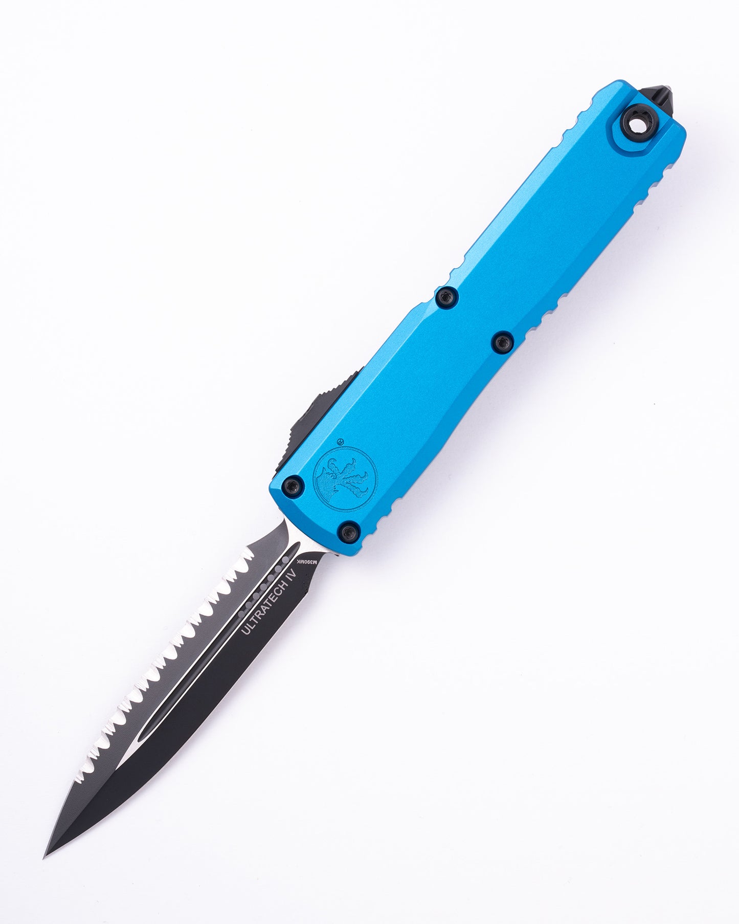 ULTRATECH GEN IV D/E BLACK FULL SERRATE BLUE (11224-3BL)