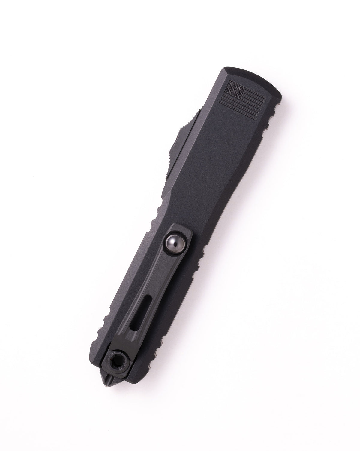 ULTRATECH® GEN IV D/E FULL SERRATED FLAG DEEP ENGRAVED TACTICAL (11224-3T-DFLAG)