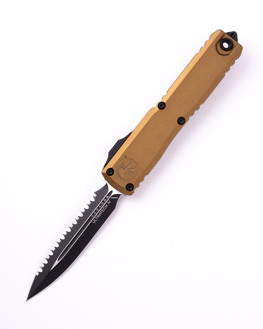 ULTRATECH GEN IV D/E BLACK FULL SERRATE TAN (11224-3TA)