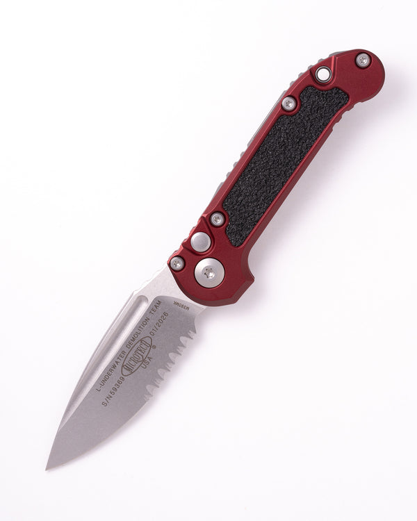 L.U.D.T.® S/E Stonewash Part Serrate Merlot (1135-11MR)