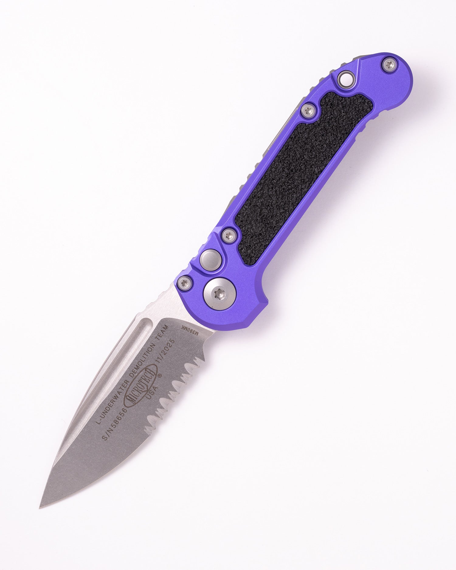 L.U.D.T. Gen III S/E Stonewash Part Serrate Purple (1135-11PU