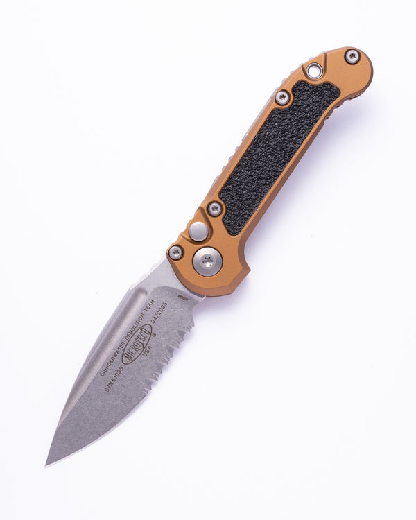 L.U.D.T.® S/E Gen III Tan Stonewash Partial Serrated (1135-11TA)