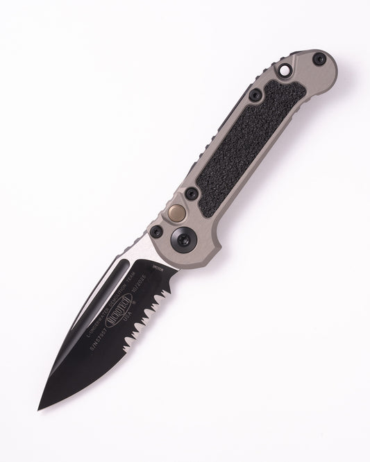 L.U.D.T.® GEN III S/E BLACK PART SERRATE NATURAL CLEAR (1135-2NC)