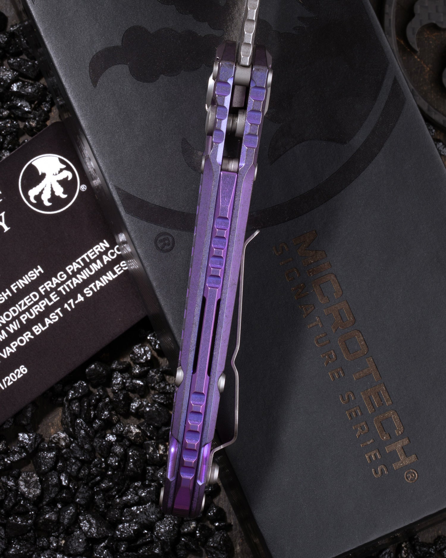 L.U.D.T – TANTO EDGE MARFIONE SELECT STONEWASH FINISH PURPLE HAZE