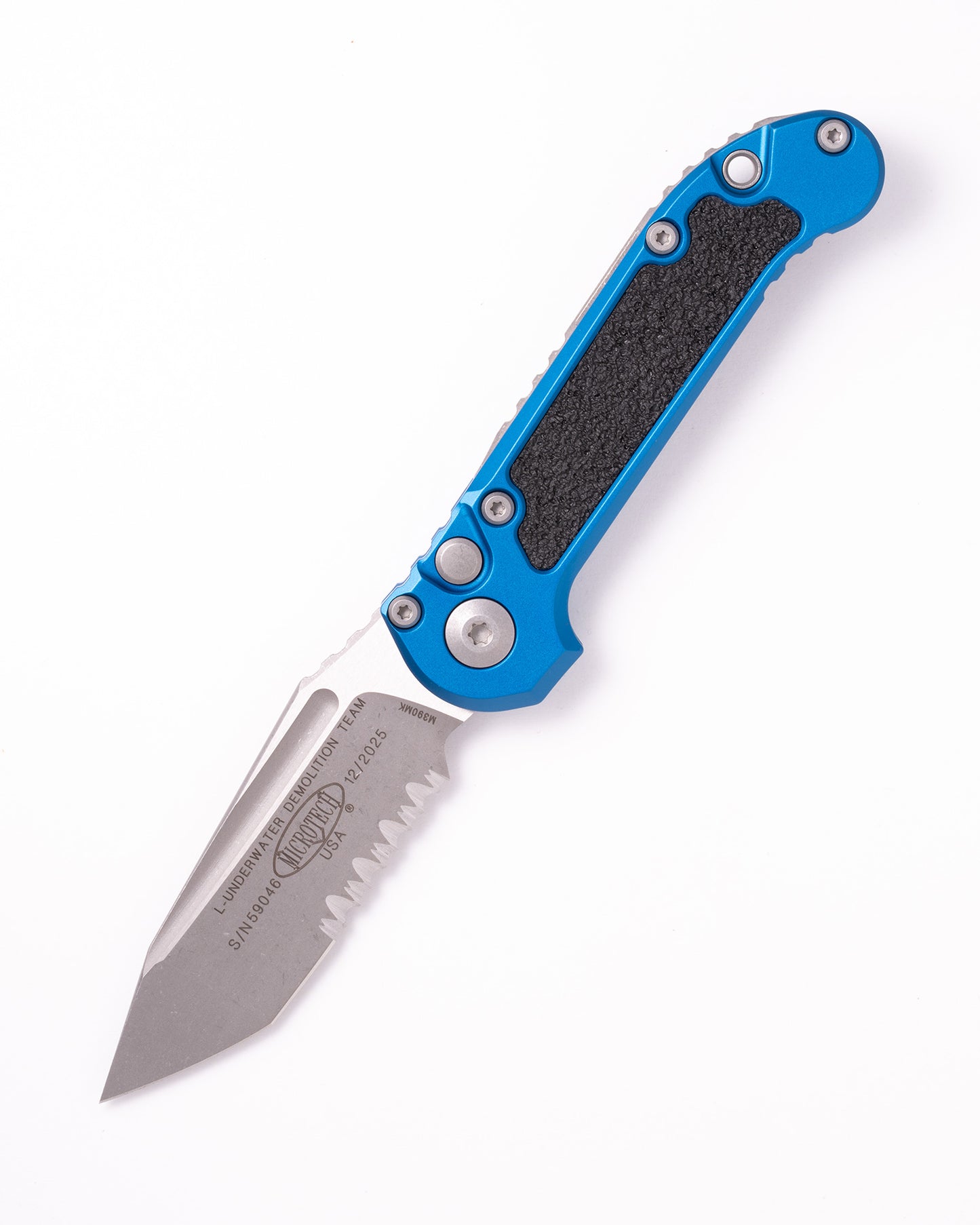 L.U.D.T.® T/E Gen III Blue Apocalyptic® Part Serrate (1136-11APBL)