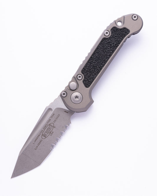 L.U.D.T.® T/E Gen III Natural Clear Apocalyptic® Partial Serrated (1136-11APNC)