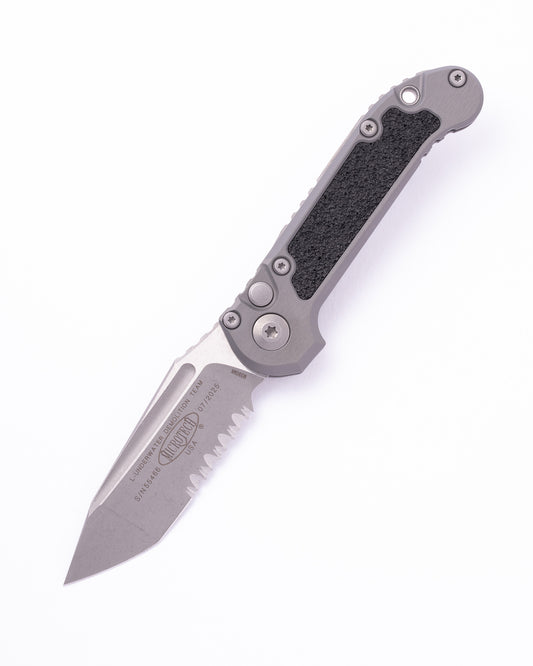 L.U.D.T.® T/E Gen III Natural Clear Apocalyptic® Partial Serrated (1136-11APNC)