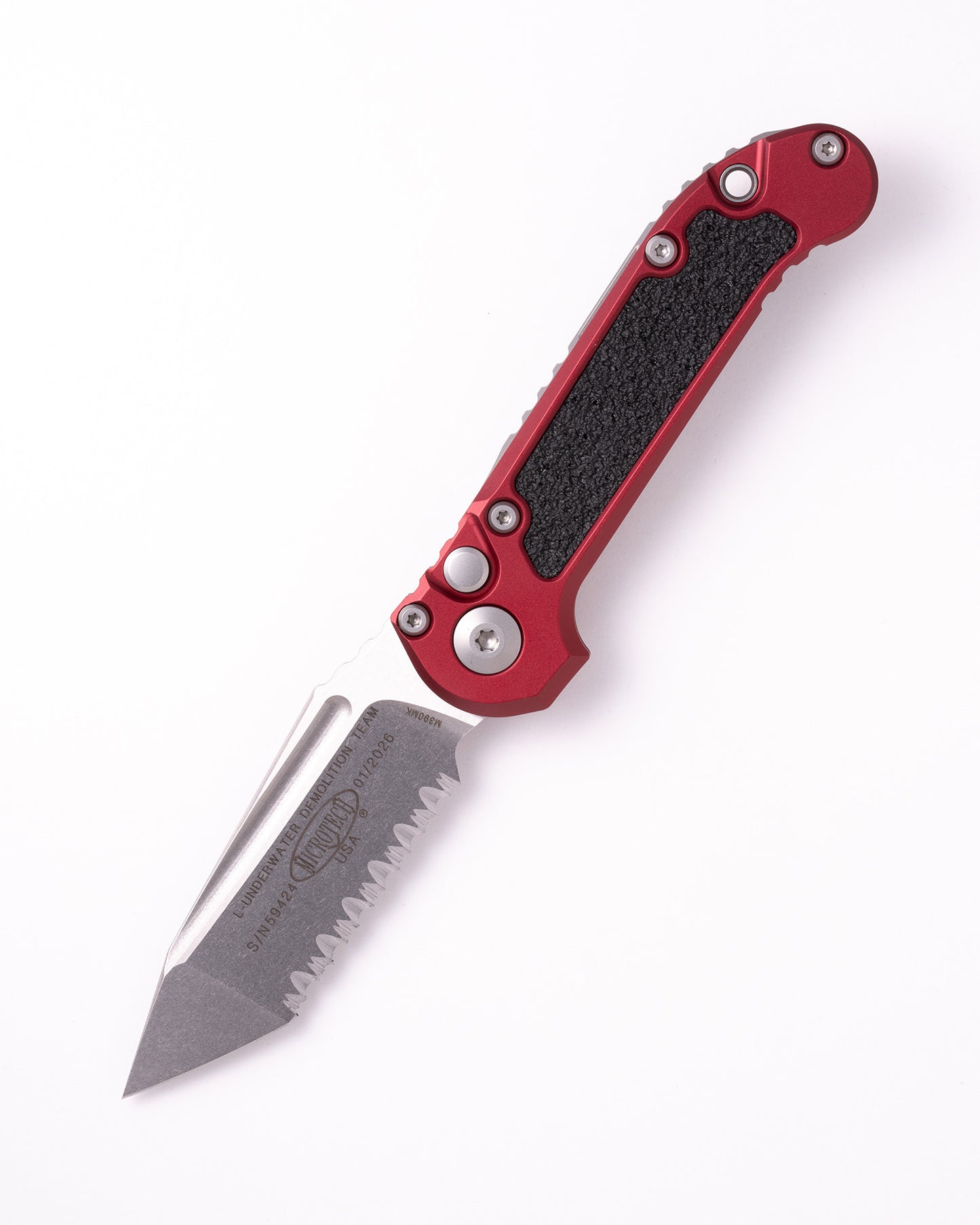 L.U.D.T.® GEN III T/E STONEWASH FULL SERRATE MERLOT (1136-12MR)