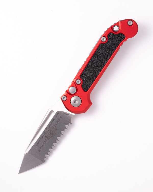 L.U.D.T.® GEN III T/E STONEWASH FULL SERRATE RED (1136-12RD)