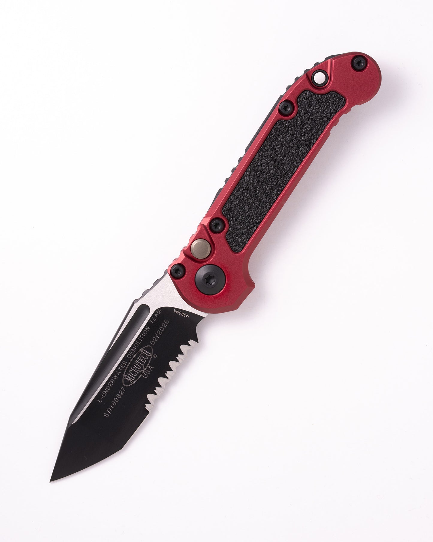 L.U.D.T.® GEN III T/E BLACK PART SERRATE MERLOT (1136-2MR)