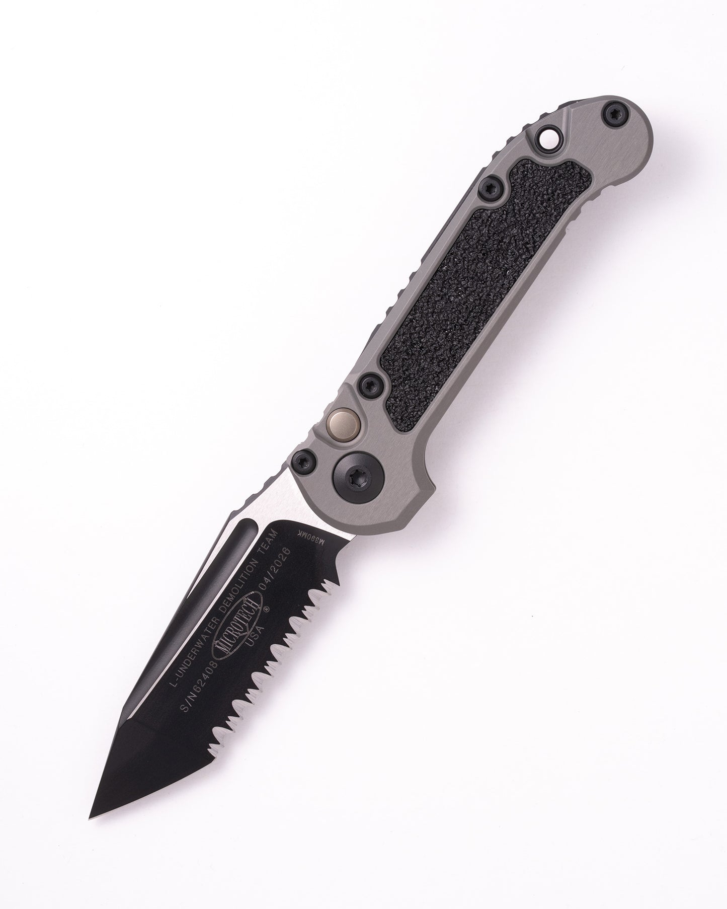 L.U.D.T.® Gen III T/E Black Full Serrated Natural Clear (1136-3NC)