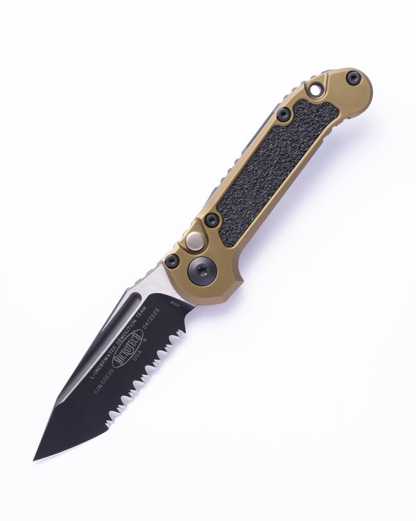 LUDT GEN III T/E BLACK FULL SERRATE OD GREEN (1136-3OD)