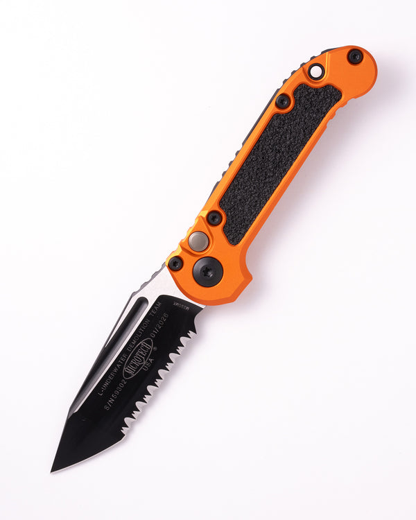 LUDT GEN III T/E BLACK FULL SERRATE ORANGE (1136-3OR)