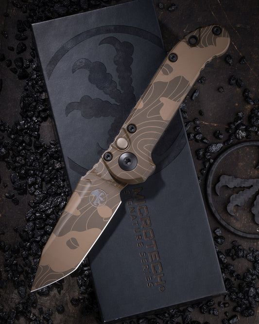 L.U.D.T T/E GEN III SIGNATURE SERIES SMOOTH HANDLE TOPOGRAPHIC BADLANDS CAMO STANDARD (1136S-1TPBNCS-Z4)