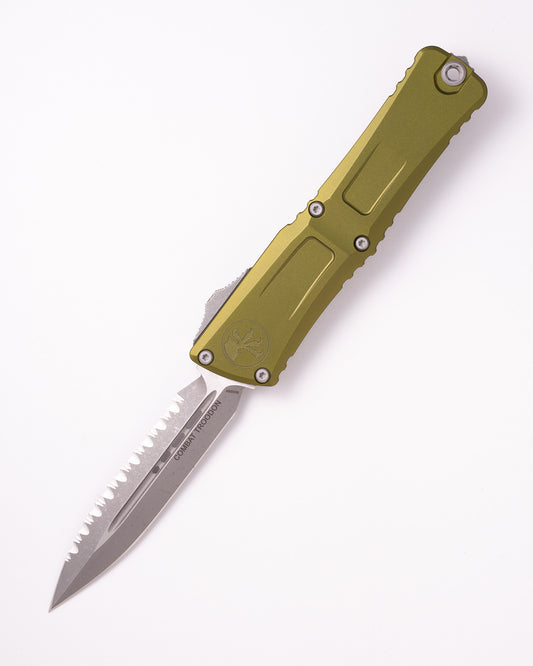 Combat Troodon® Gen III D/E Apocalyptic® Full Serrate OD Green (1142-12APOD)