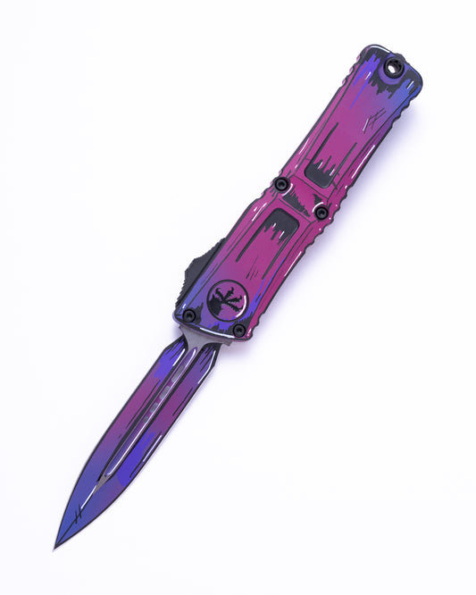 COMBAT TROODON GEN III D/E STANDARD CERAKOTE COMIC STRIP PURPLE (1142-1PUCOMICS)