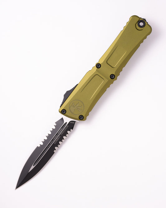 Combat Troodon® D/E Gen III Black Part Serrate OD Green (1142-2OD)
