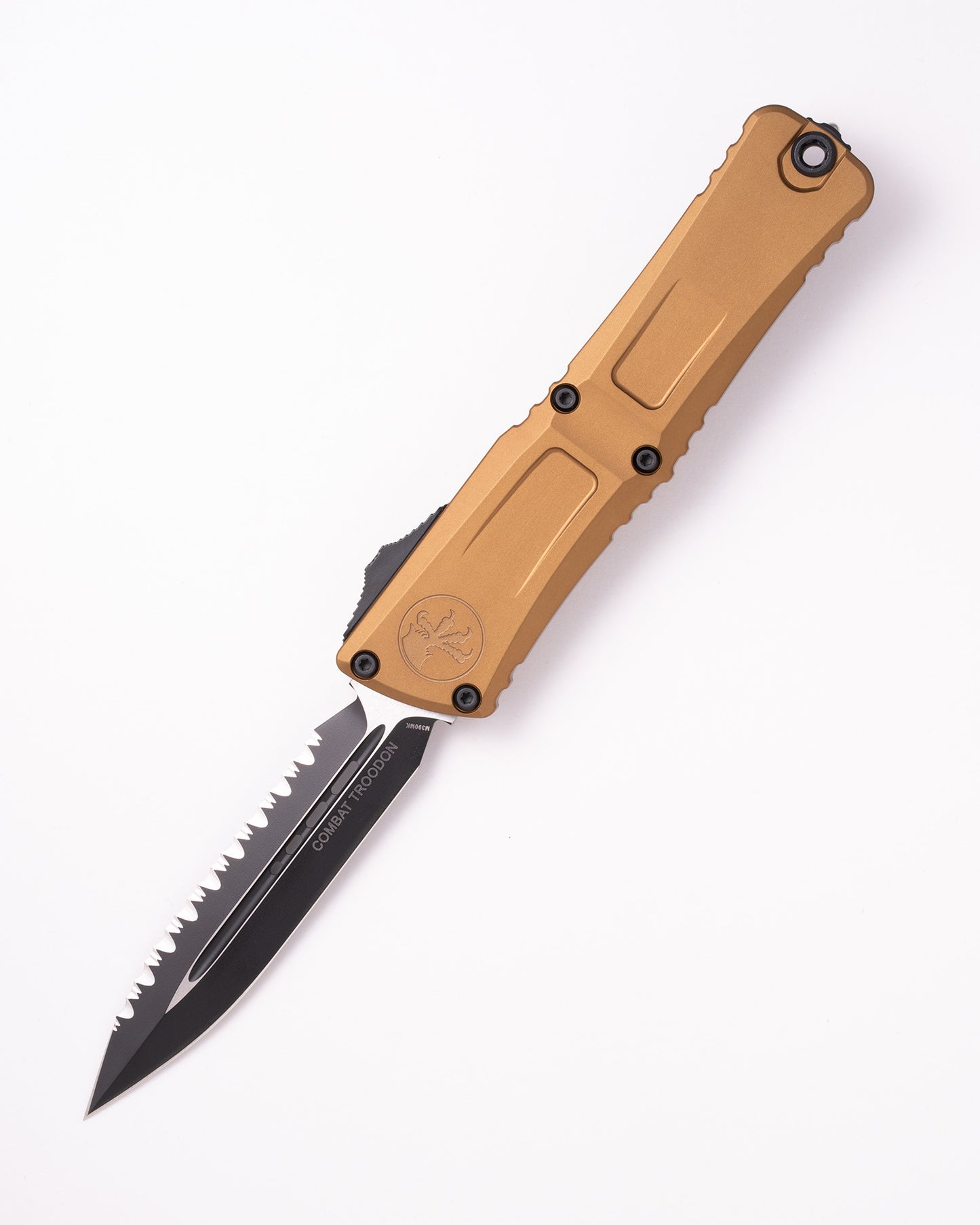 Combat Troodon® D/E Gen III Black Full Serrate Tan (1142-3TA)