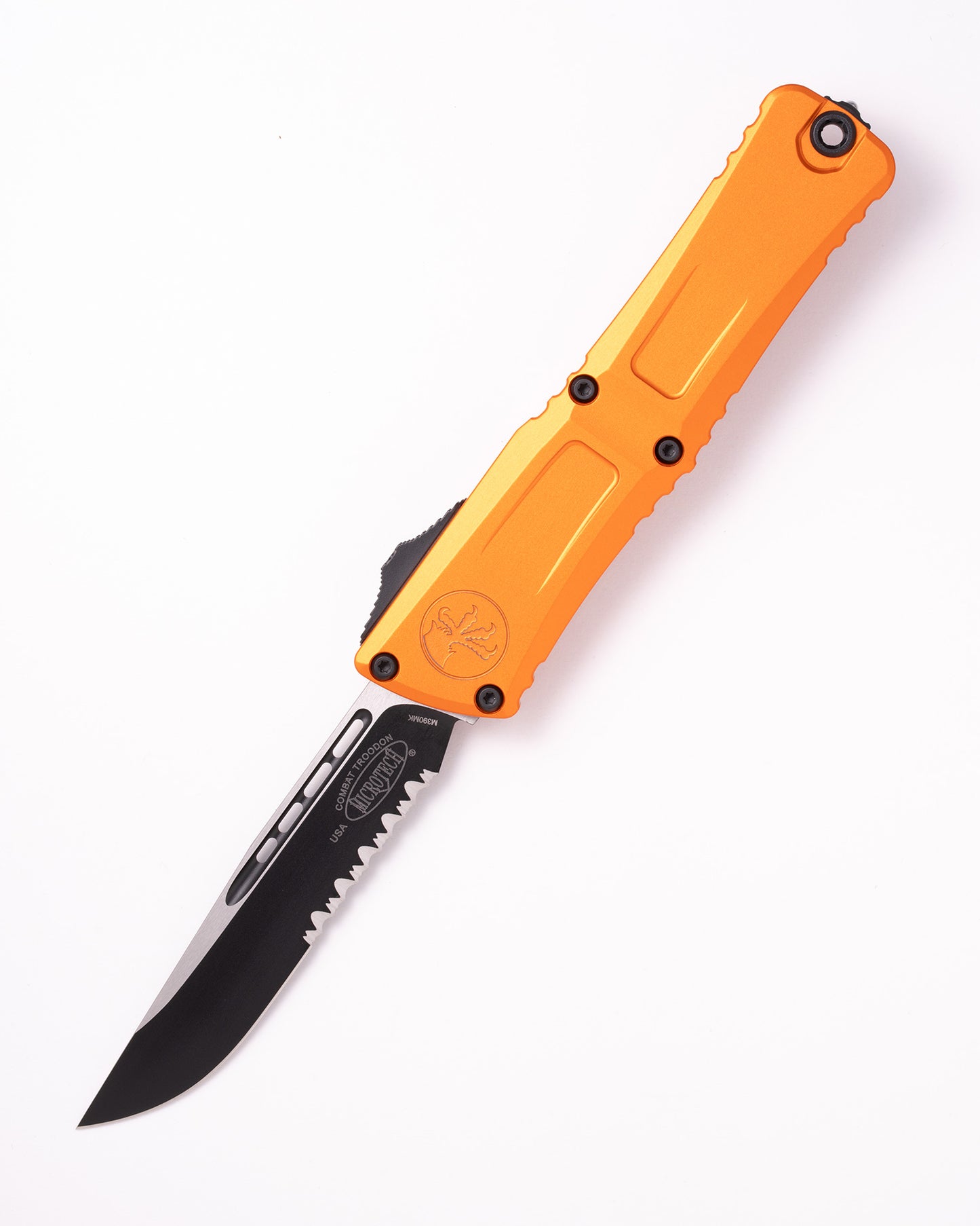 Combat Troodon® S/E Gen III Black Part Serrate Orange (1143-2OR)