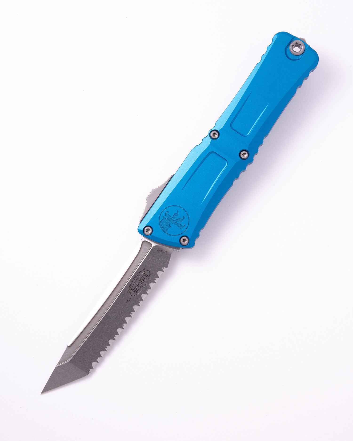 Combat Troodon® T/E Gen III Blue Stonewash Full Serrated (1144