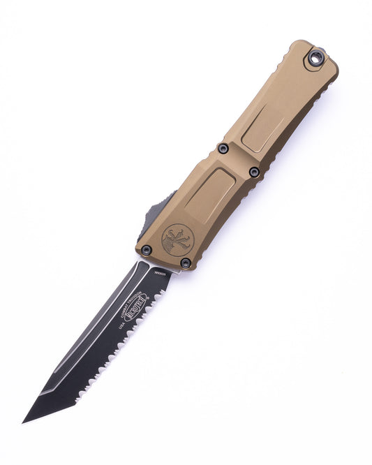 COMBAT TROODON GEN III T/E BLACK FULL SERRATE OD GREEN (1144-3OD)