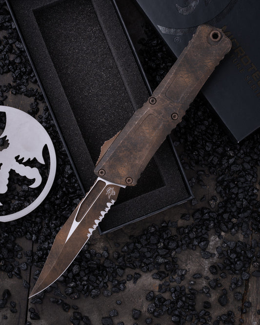 COMBAT TROODON GEN III BOWIE PARTIAL SERRATE PLAUGE OUTBREAK SIGNATURE SERIES (1146-2PLOBS)
