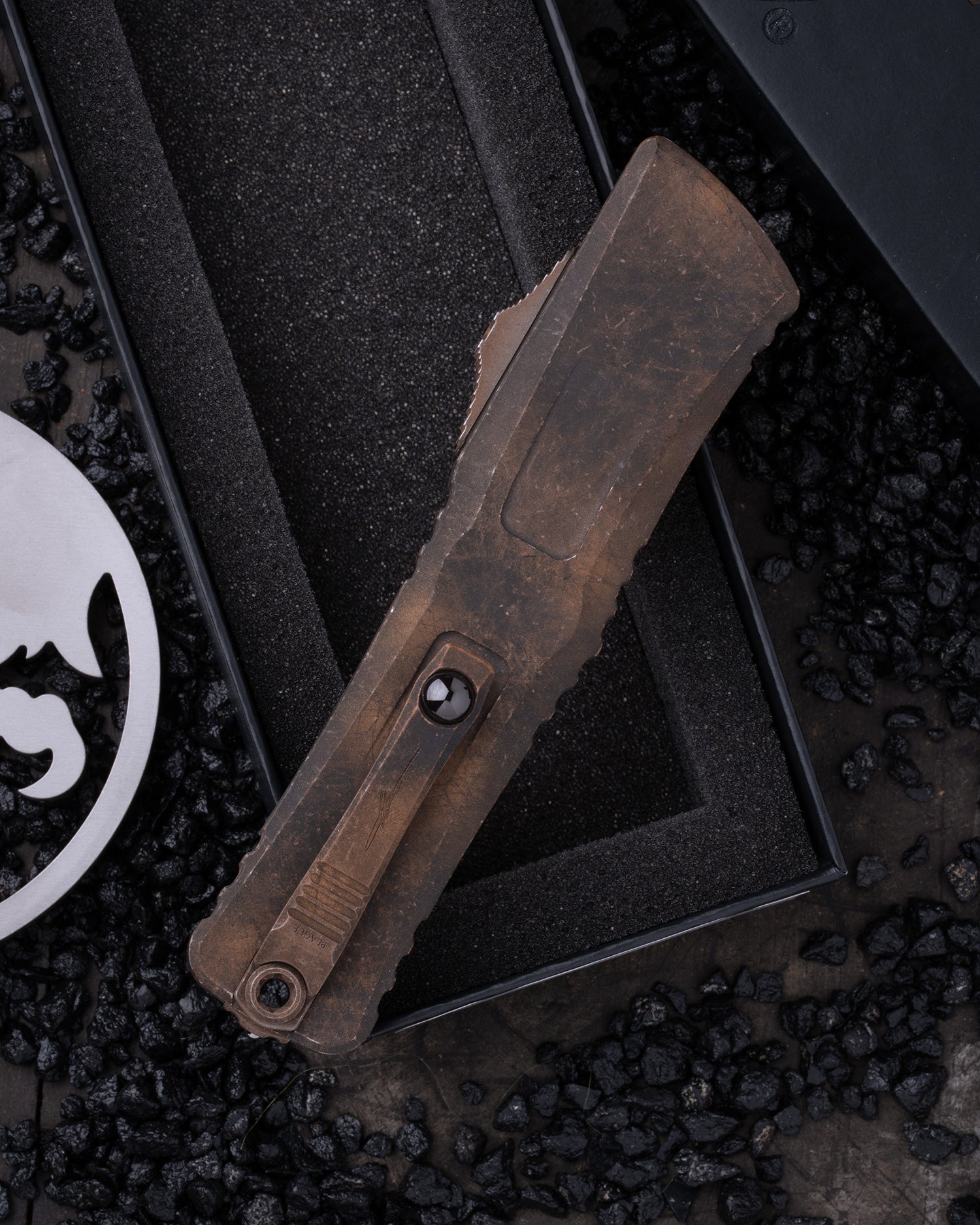 COMBAT TROODON GEN III BOWIE PARTIAL SERRATE PLAUGE OUTBREAK