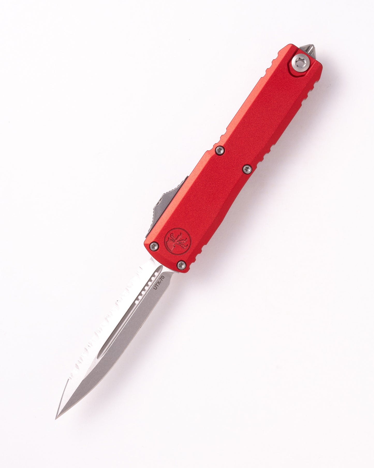 UTX-70® Gen IV D/E Stonewash FULL SERRATED RED (11474-12RD)
