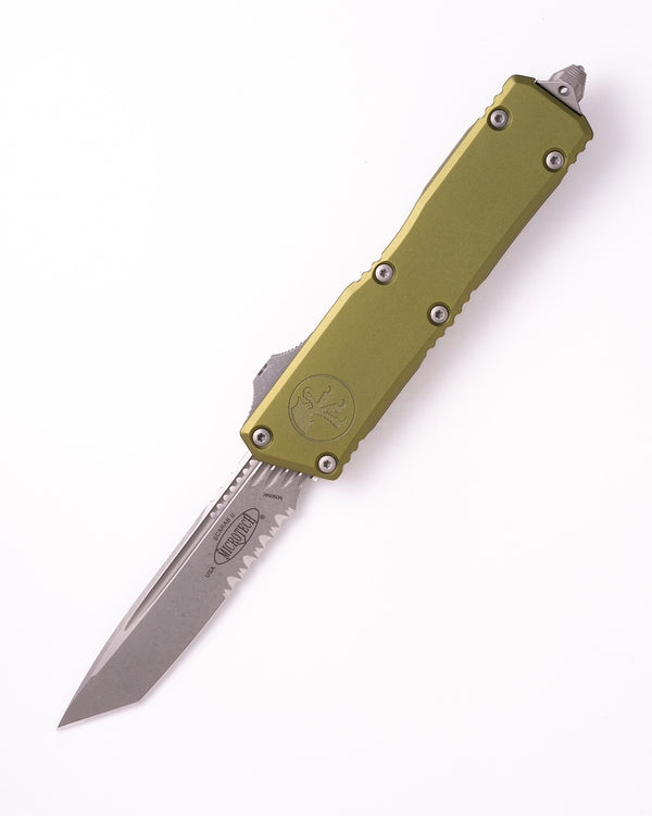 SCARAB® II GEN III EXECUTIVE T/E APOCALYPTIC® PARTIAL SERRATED OD GREEN (1177-11APOD)