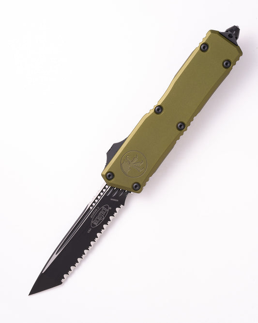Scarab® II Gen III Executive T/E Full Serrated Black Standard OD GREEN (1177-3OD)