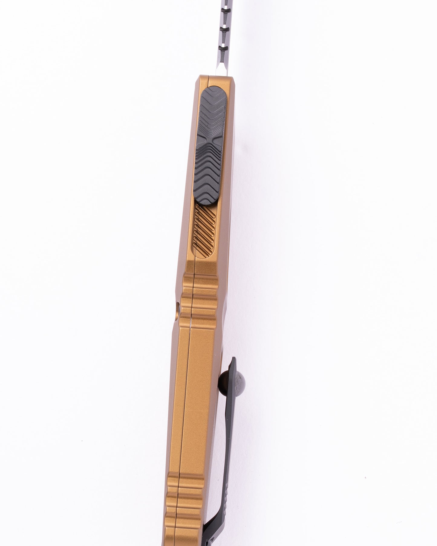 COMBAT TROODON GEN III INTERCEPTOR BLACK PART SERRATE TAN SIGNATURE SERIES (1217-2TAS)