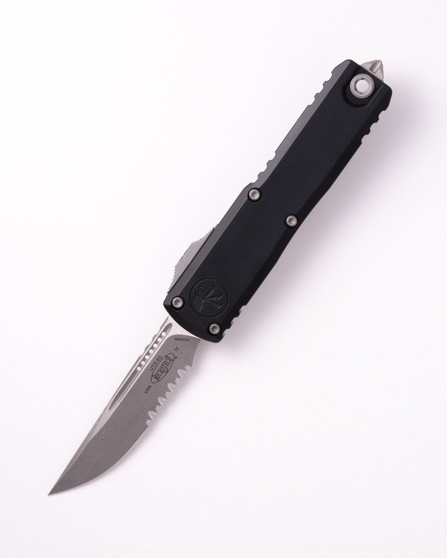 UTX-85 GEN IV S/E APOCALYPTIC PARTIAL SERRATE BLACK (12314-11AP)