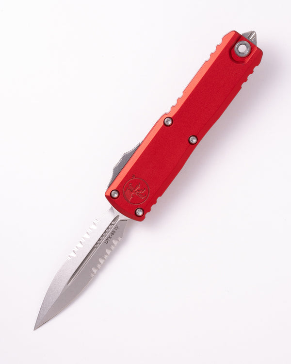 UTX-85 D/E STONEWASH PART SERRATE RED (12324-11RD)