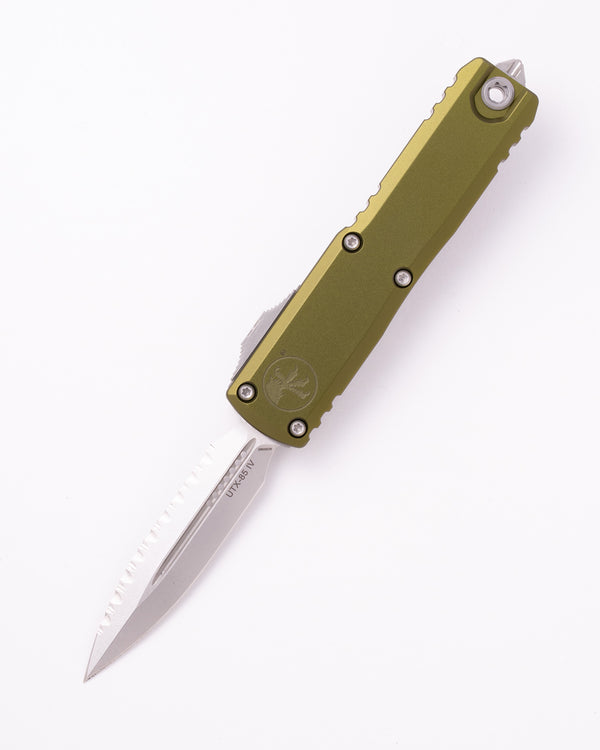 UTX-85 GEN IV D/E STONEWASH FULL SERRATE OD GREEN (12324-12OD)