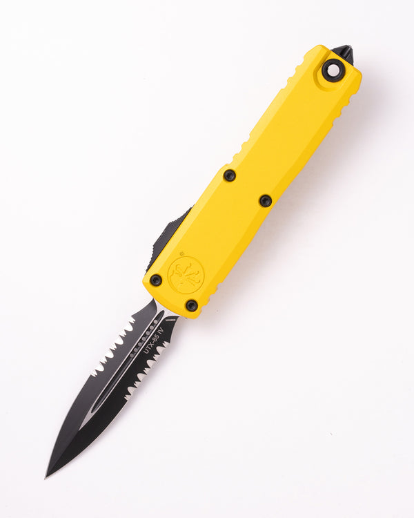 UTX-85® GEN IV D/E BLACK PARTIAL SERRATED YELLOW (12324-2YW)