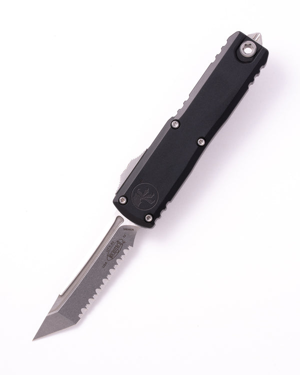 UTX-85 GEN IV T/E STONEWASH FULL SERRATE BLACK (12334-12)