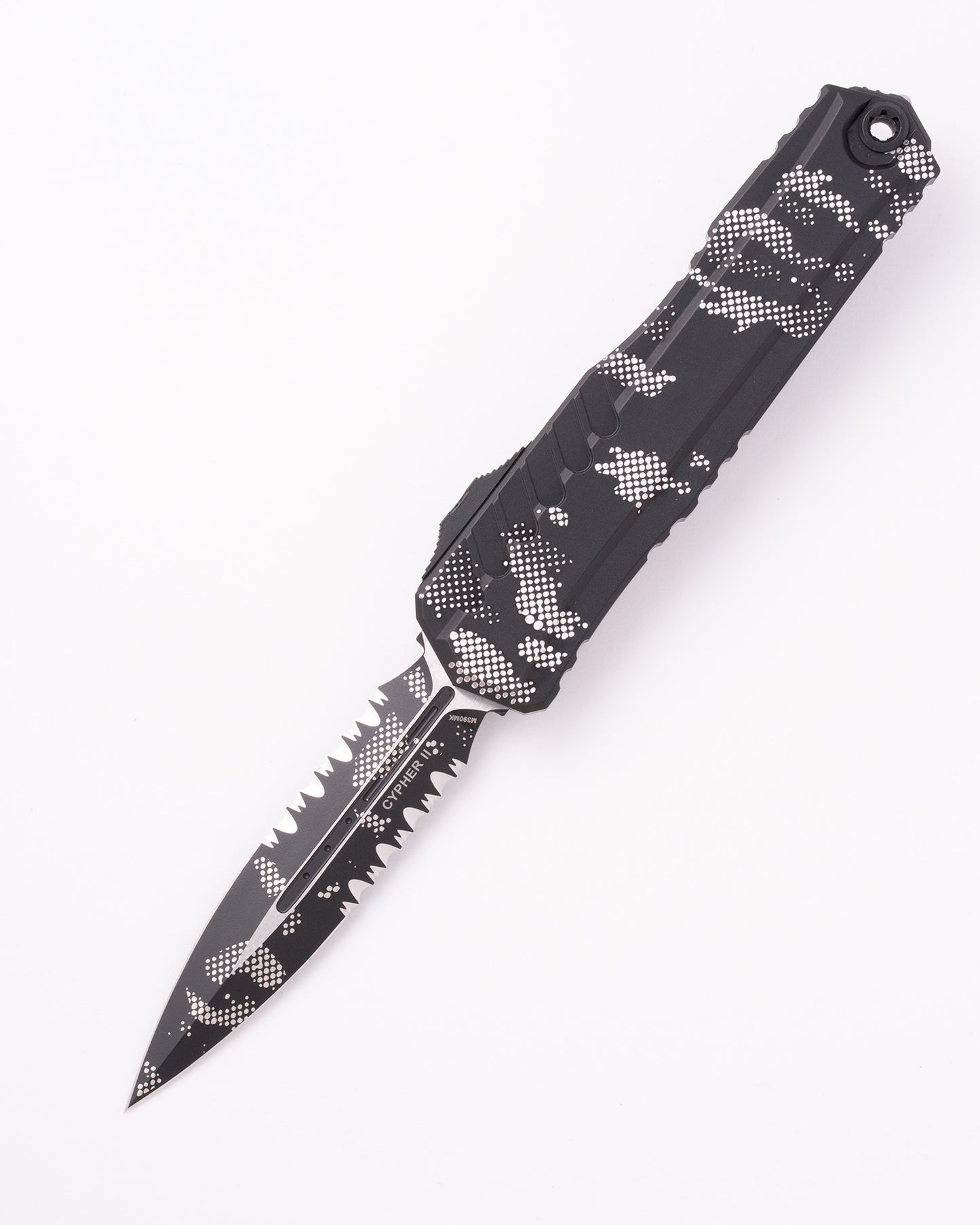 CYPHER II D/E BLACK PART SERRATE PIXEL CAMO (1242-2PXC)